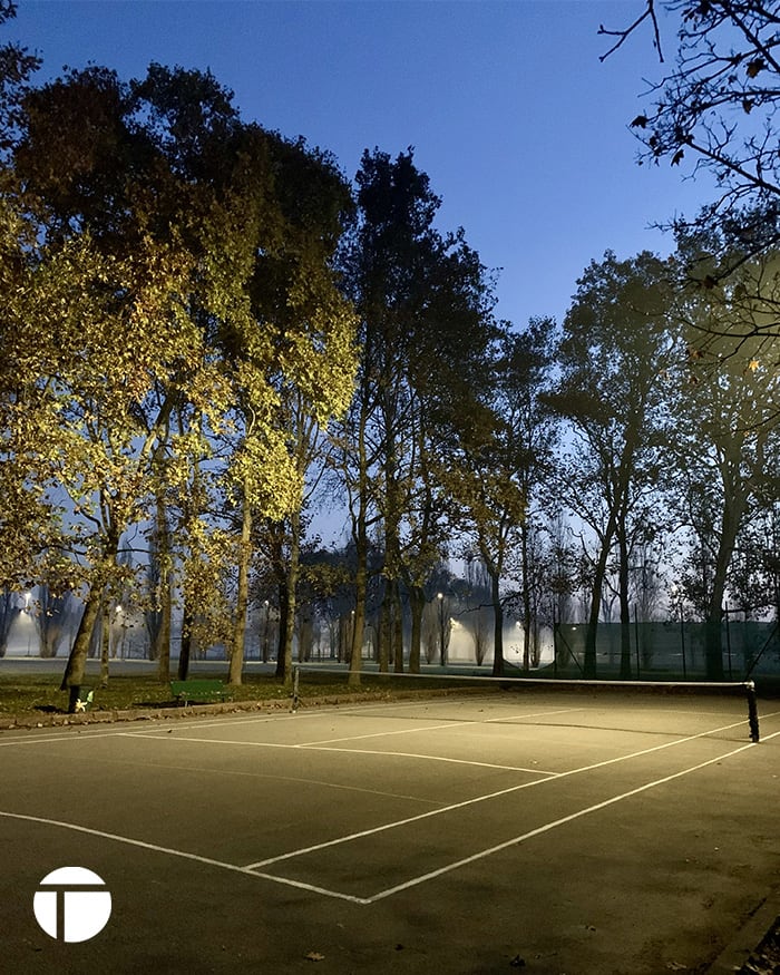 Campo da tennis Tennis Park TRN nel Parco di Trenno di Milano | Tennis On Court | Il tennis da un altro punto di vista.