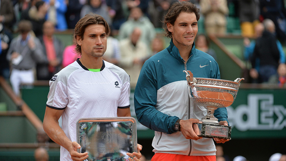Ferrer e Nadal alla premiazione del Roland Garros nel 2013 | Tennis On Court | Sito di informazione tennistica